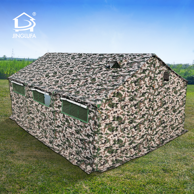 Abrigo de armação de metal