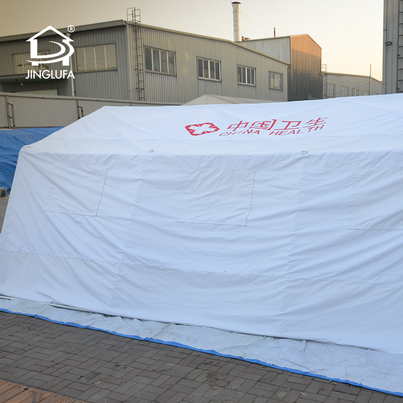 Tenda com armação de aço