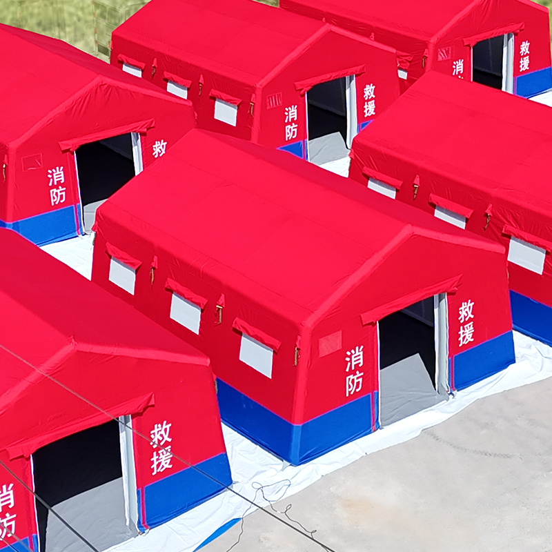 Tenda inflável de combate a incêndios A-Frame