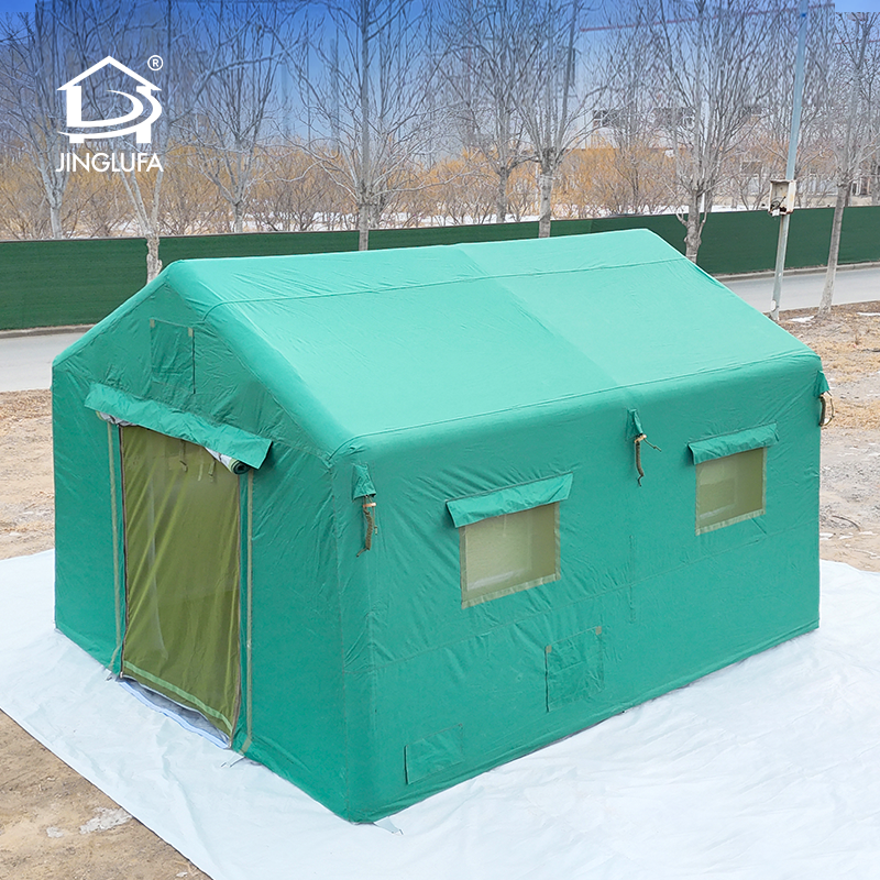 Barraca inflável da estação de energia