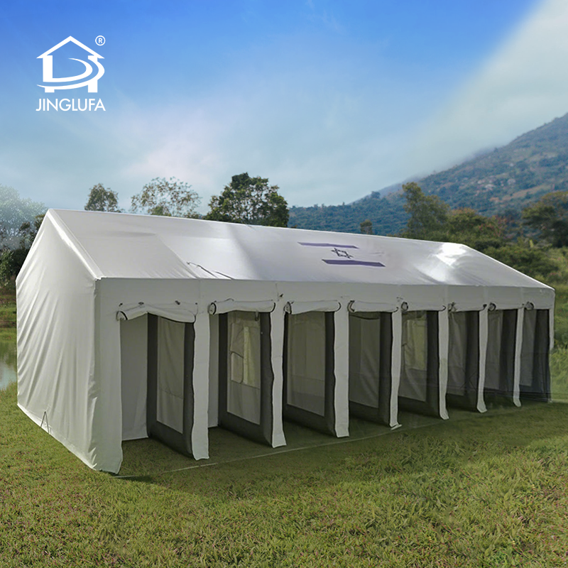 Tenda de chuveiro inflável