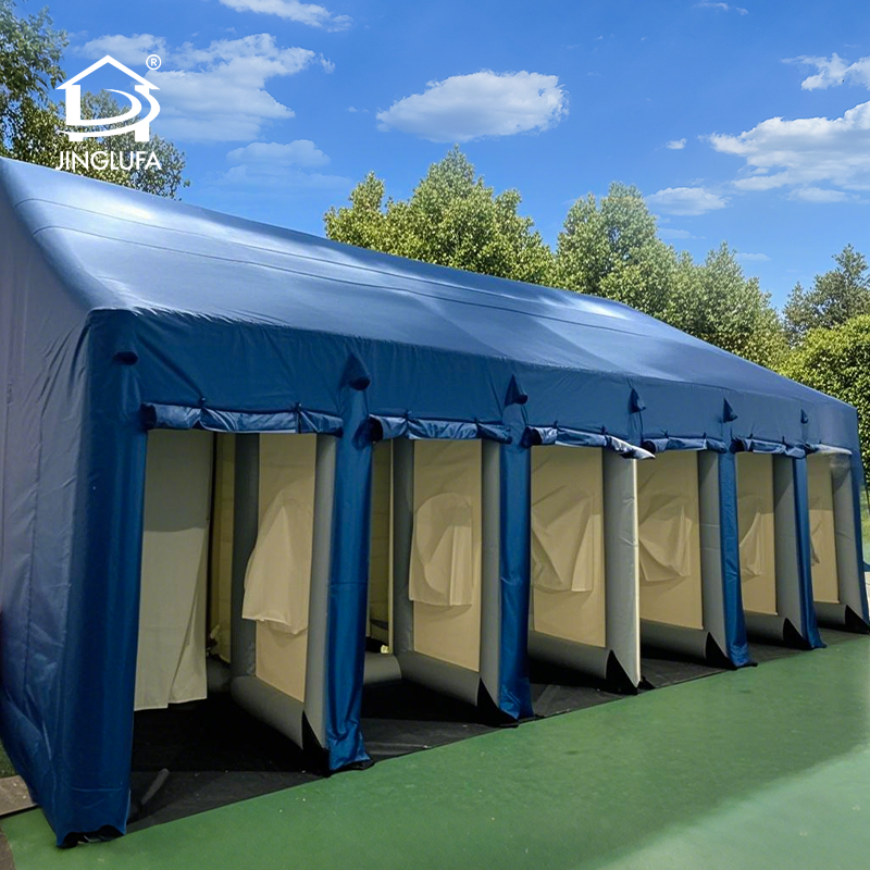 Tenda de banheiro inflável