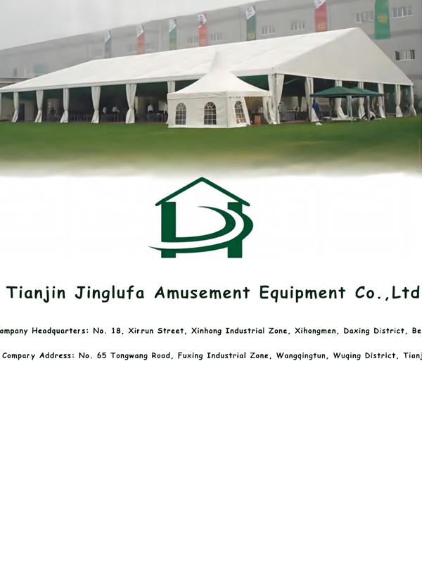 Brochuras Tianjin Jinglufa Marquee Tenda
