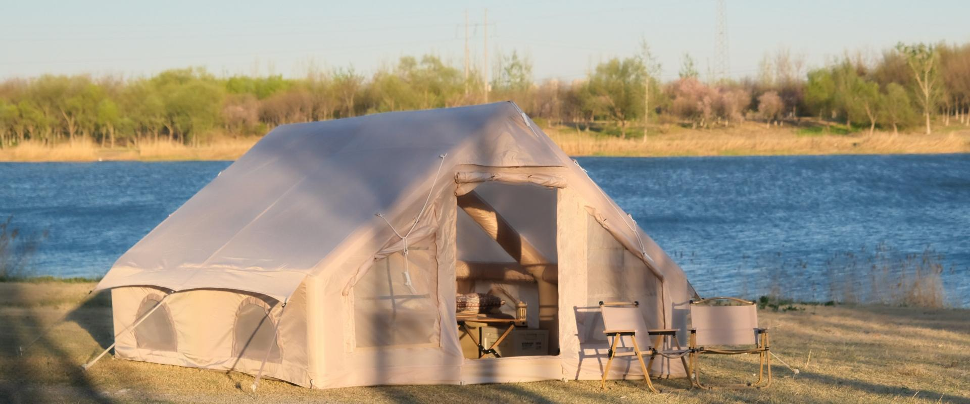 Tendas infláveis de acampamento