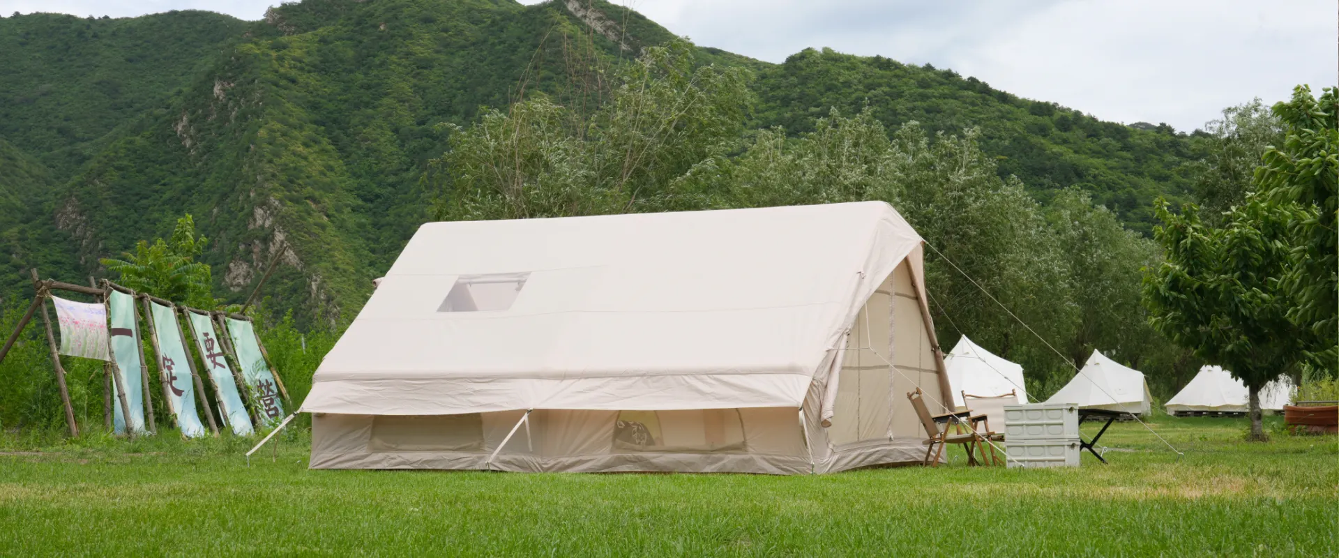 4-6 Pessoa Inflável Barraca de Acampamento