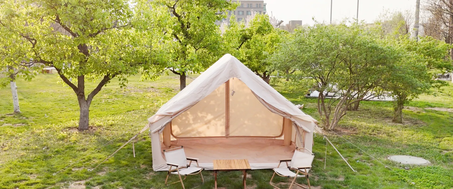 Barraca inflável portátil de 1-3 pessoas